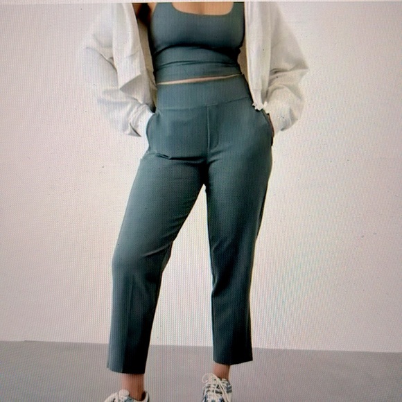Athleta Endless High Rise Pants in Eden Size 0 Petite - Picture 1 of 10